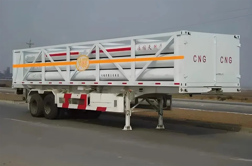 CNG Tube Bundle Container Semi Trailer