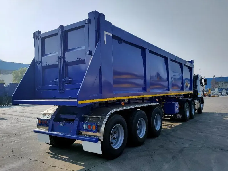 Naczepa do wywozu węgla