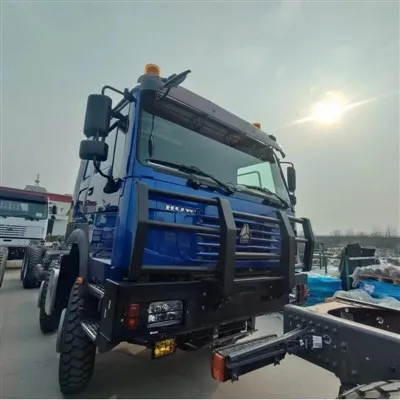 Czy ciągniki siodłowe 4x2 mają dobrą przyczepność na mokrej nawierzchni?